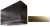 Gloss Black, Antique Brass Trim