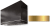 Gloss Black, Brushed Brass Trim