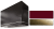 Cranberry, Antique Brass Trim