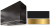Matte Black, Brushed Brass Trim