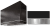 Matte Black, Brushed Nickel Trim
