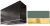 Mineral Green, Polished Brass Trim