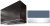 Stone Blue, Polished Chrome Trim