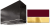Cranberry, Polished Brass Trim
