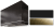 Matte Black, Antique Brass Trim