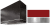 Piccadilly Red, Brushed Nickel Trim