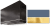 Stone Blue, Polished Brass Trim