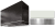 White, Brushed Nickel Trim