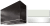 White, Polished Chrome Trim