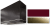 Cranberry, Antique Brass Trim