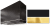 Matte Black, Polished Brass Trim