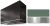 Mineral Green, Brushed Nickel Trim