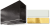 White, Polished Brass Trim