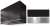 Matte Black, Brushed Nickel Trim