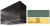 Mineral Green, Polished Brass Trim