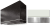White, Brushed Nickel Trim