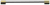 48" - Brass Brushed Satin Finish