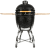 Smoker with Cart and Side Shelves