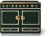 Brands Hatch Green with Stainless Steel & Polished Brass Trim