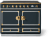 Quintessential Teal Brilliant with Stainless Steel & Brushed Brass Trim