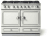 Pure White - SS Trim, Satin Chrome Accents & SS Rails