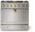 Stainless Steel - SS Trim, Polished Brass Accents & Polished Brass Rails
