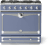 Provence Blue - SS trim, Polished Chrome Accents & Polished SS Rails