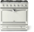 Pure White - SS Trim, Polished Chrome Accents & Polished SS Rails