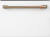 Matte White with Brushed Bronze Handle