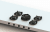 Black / Front Knobs / Liquid Propane