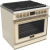 Matte Ivory with Brushed Brass Trim