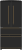 Black - Antique Brass Handles