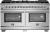 60" Width, 10 Sealed Burners, 8.64 cu. ft. Total Capacity