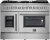48" Width, 8 Sealed Burners, 6.58 cu. ft. Total Capacity