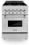 Stainless Steel with Brass Burners