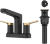 Spot Free Brushed Brass/Matte Black