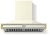 Ivory with Stainless Steel and Polished Brass Trim