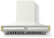 Pure White with Stainless Steel and Polished Brass Trim