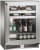 Stainless Steel Glass Door, Right Hinge, Factory Installed Lock