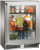 Stainless Steel Glass Door, Right Hinge with Lock