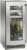 Stainless Steel Glass Door, Left Hinge