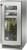 Stainless Steel Glass Door, Right Hinge
