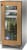Panel Ready Glass Door, Hinged Right, Lock Factory Installed
