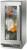 Stainless Steel-Glass, Left Hinge Door Swing