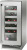 Stainless Steel Glass Door, Right Hinge