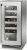 Wine Reserve, Stainless Steel Glass Door, Hinged Right, Lock Factory Instal