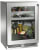 Dual Zone Ref/Wine Reserve, Stainless Steel Glass Door, Hinged Left, Lock F