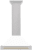 DuraSnow® Stainless Steel with White Matte Shell & Polished Gold Handle