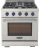 Stainless Steel with Blue Knobs, LP