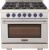 Stainless Steel with Blue Knobs, LP